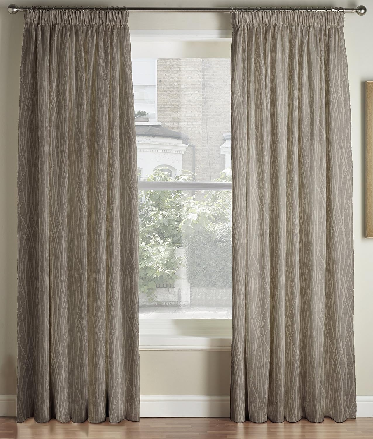 Montgomery 90 x 72inch Drop Per Curtain 1 Polyester Meadow, Pack of 1