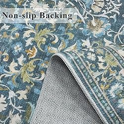 Washable 2x3 Runner Rug for Entryway: Easy-Clean