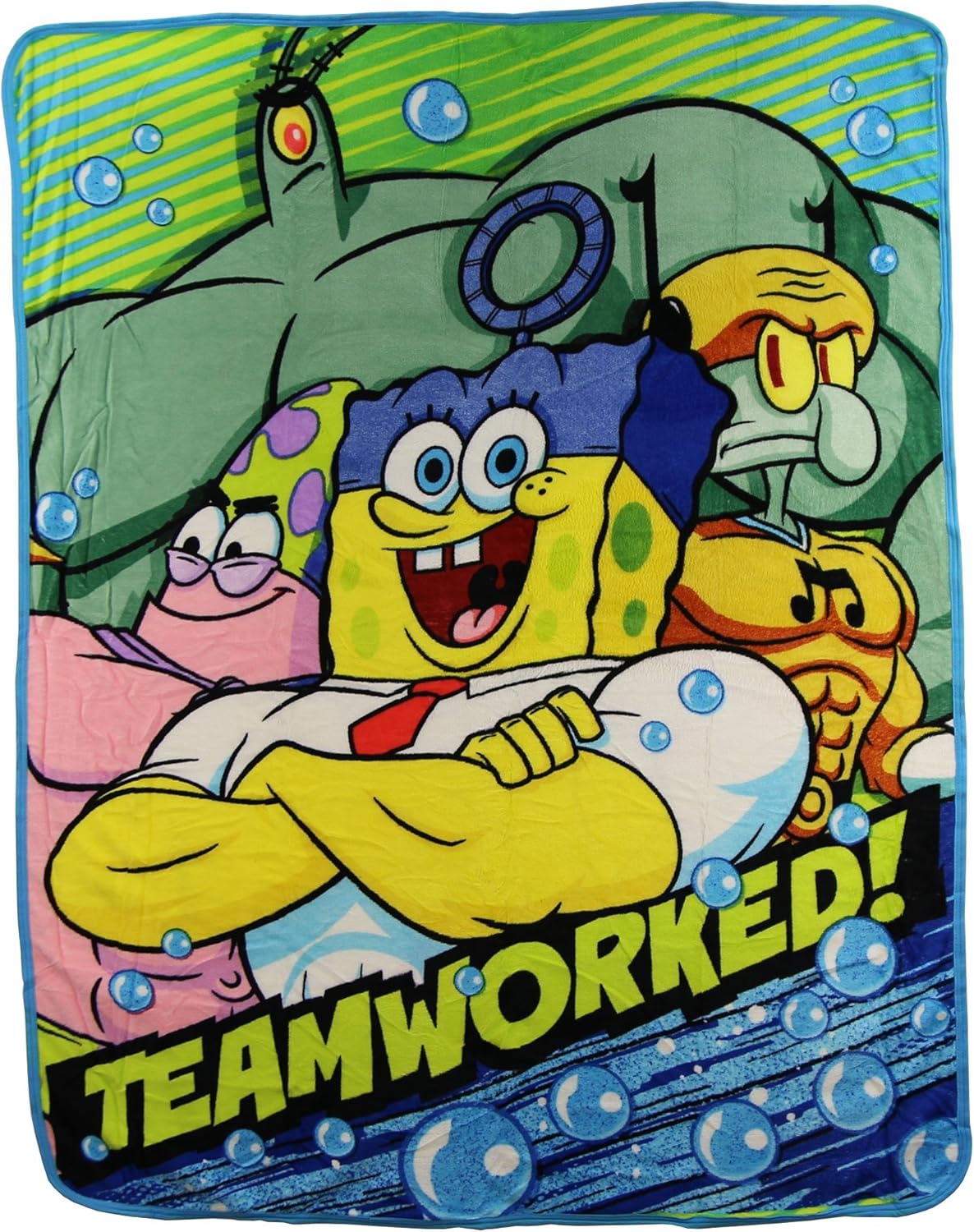 Kids Teens Home Items New Nickelodeon Spongebob Friends Super Plush Soft Throw Blanket 46 X60 Multi Color Kids And Teens Blankets Throws
