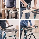 wolfcraft MASTER 650 ERGO Clamping Working Table 6870000 Height Adj Workbench EU view 3