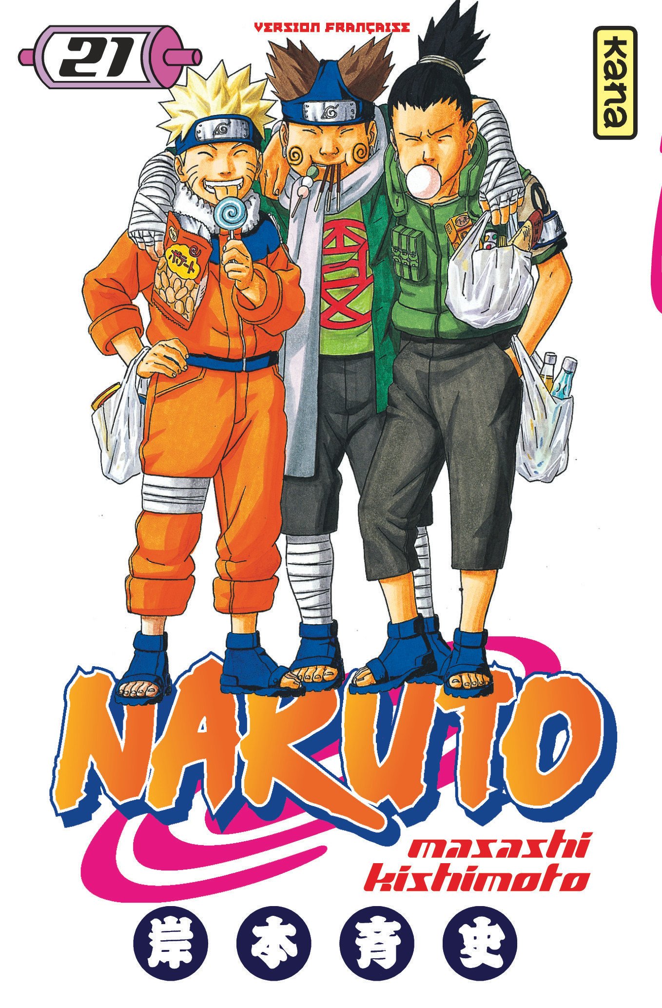 Naruto Tome 21 Shonen Kana French Edition Masashi Kishimoto Masashi Kishimoto 9782871298908 Amazon Com Books