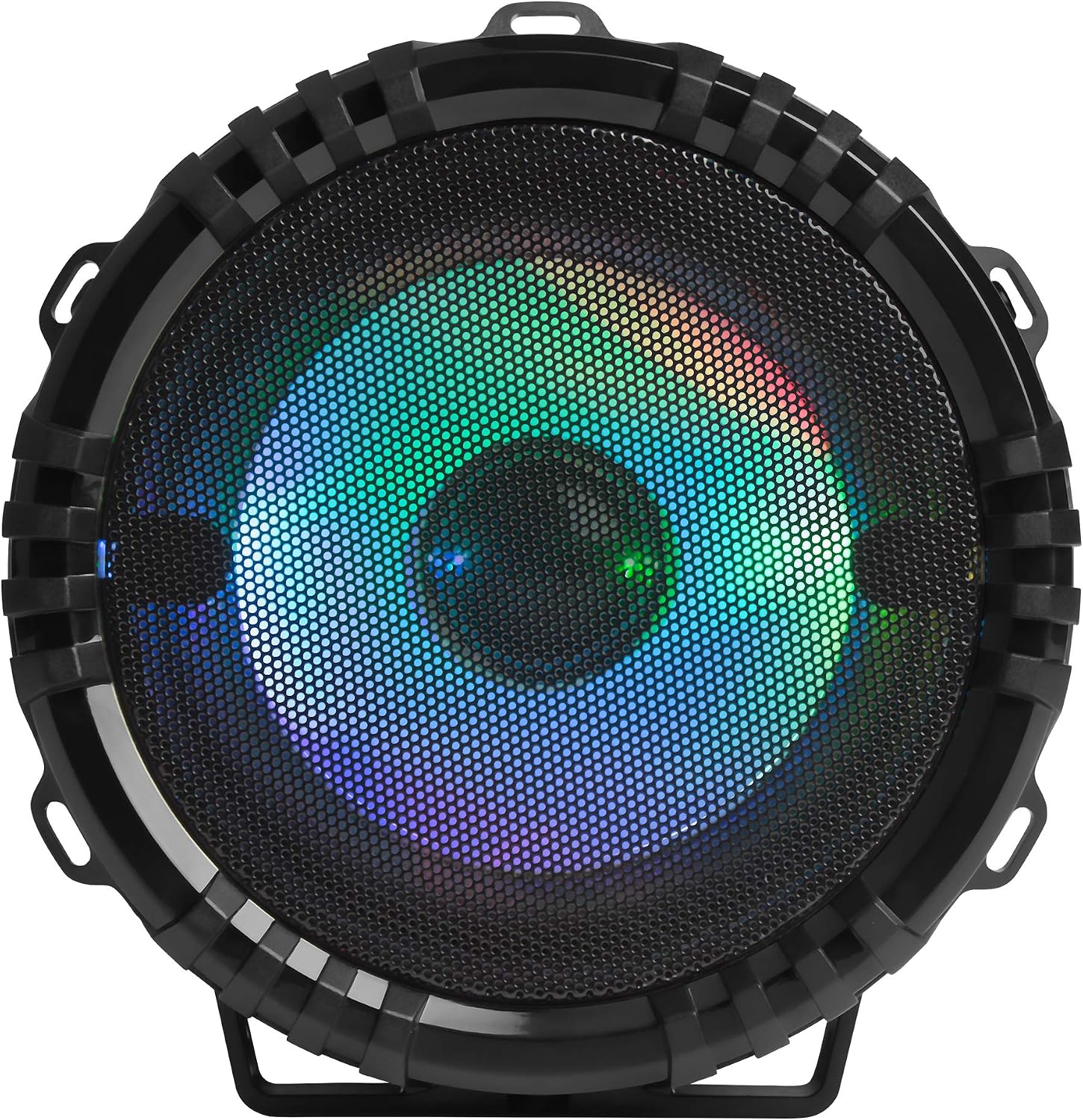 Mars Gaming MSB0, 10W Bluetooth Speaker, portable, Micro SD, RGB Flow, Karaoke, Black, único - Image 4