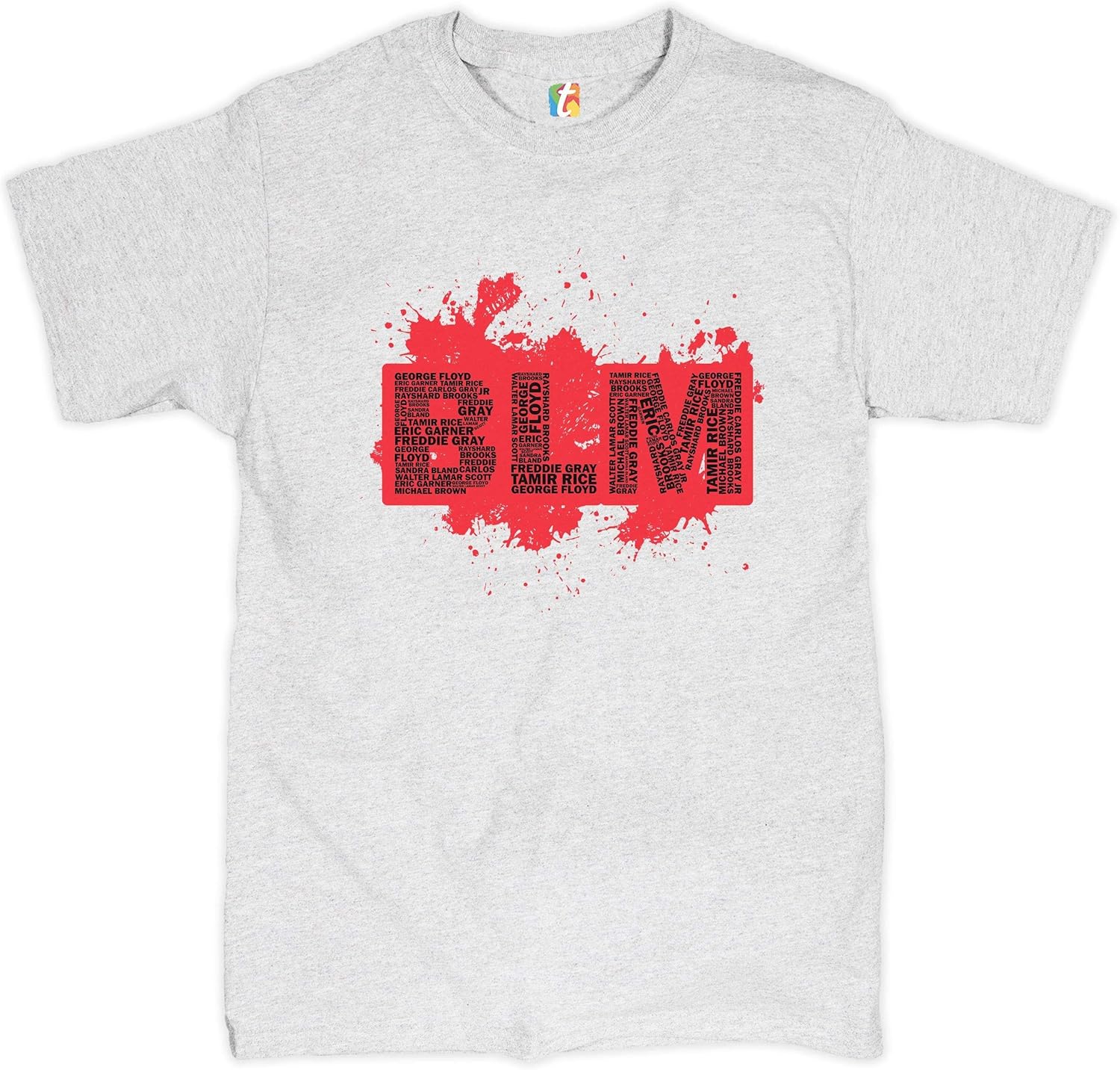 Amazon.com: BLM Victim Names T-Shirt Black Lives Matter Anti Police Brutality Men's Tee: Clothing