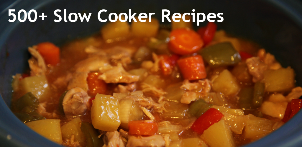500 Flavorful Slow Cooker Recipes