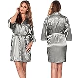Mother of The Groom Silver Embroidered Customize