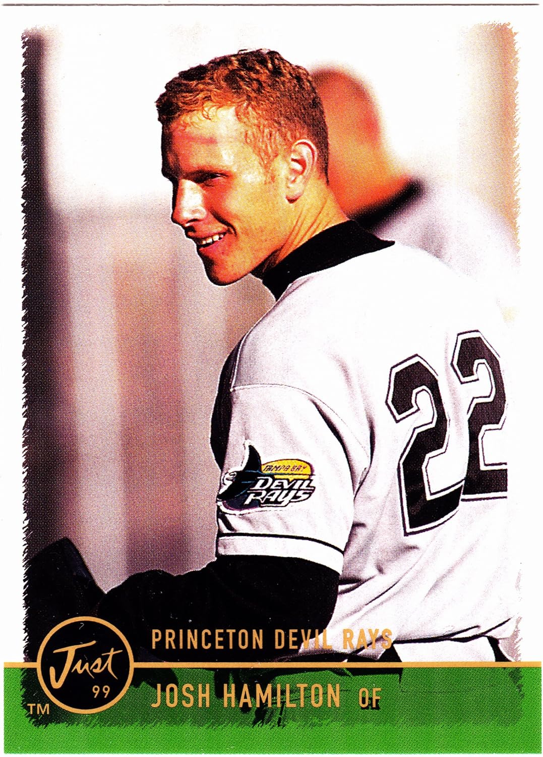 1999 JUST JOSH HAMILTON RC ROOKIE CARD RAYS at Amazon's Sports