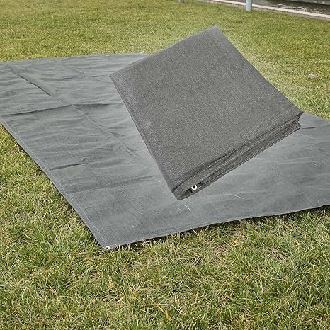 Wiltec Campingteppich 500x250cm Vorzeltteppich Zeltteppich Vorzeltboden Vorzelt Camping