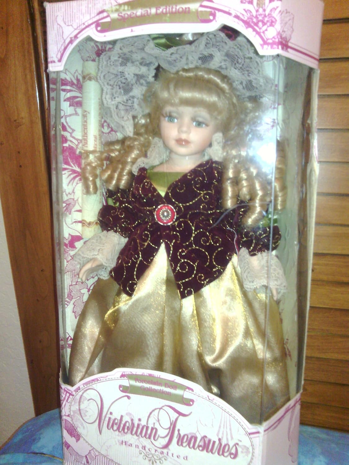 handcrafted porcelain doll worth