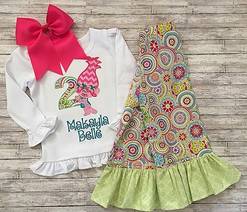 little girl ruffle pants