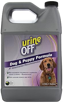 Urine Off Odor and Stain Remover Dog Formula, 1 Gallon