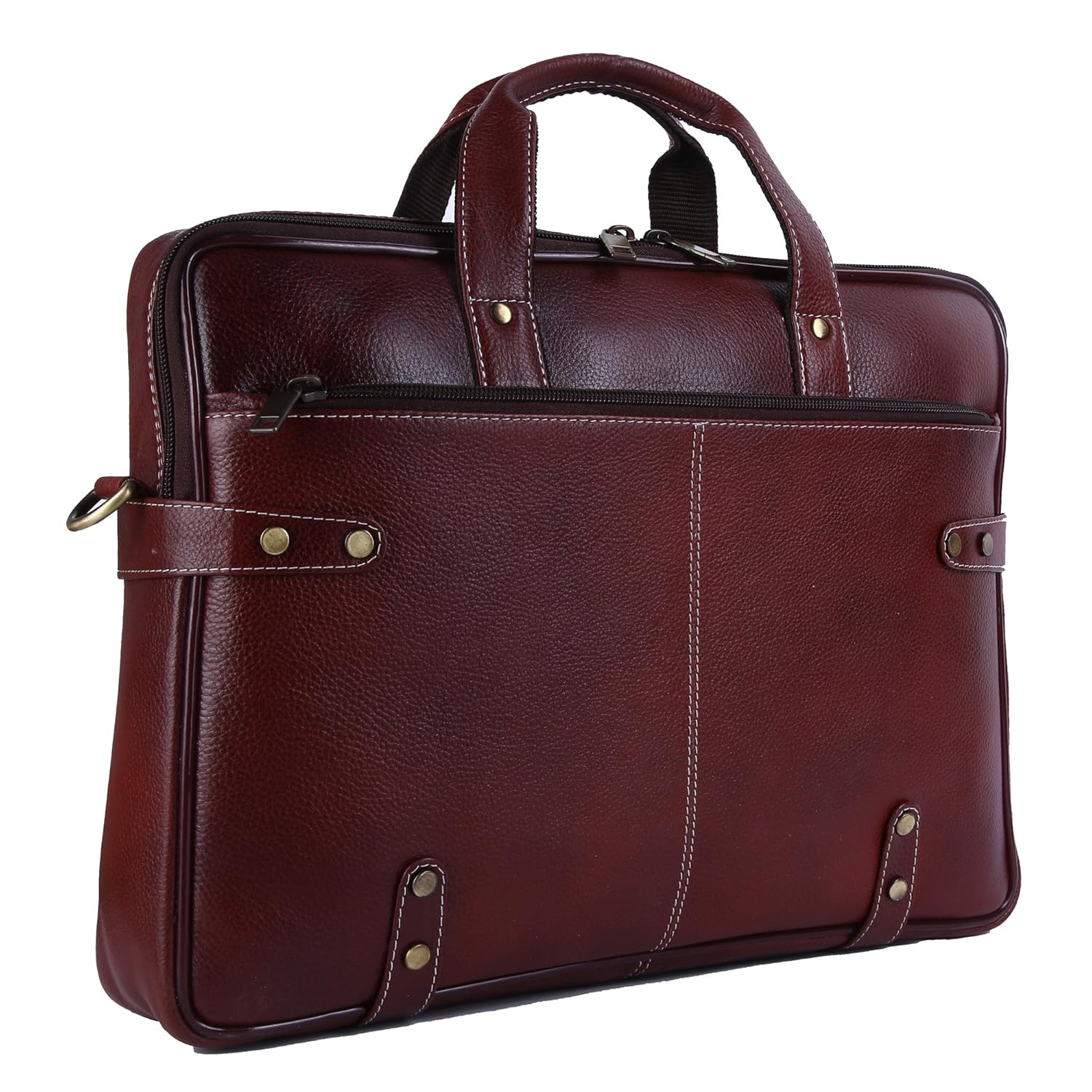 pure leather office bags for mens
