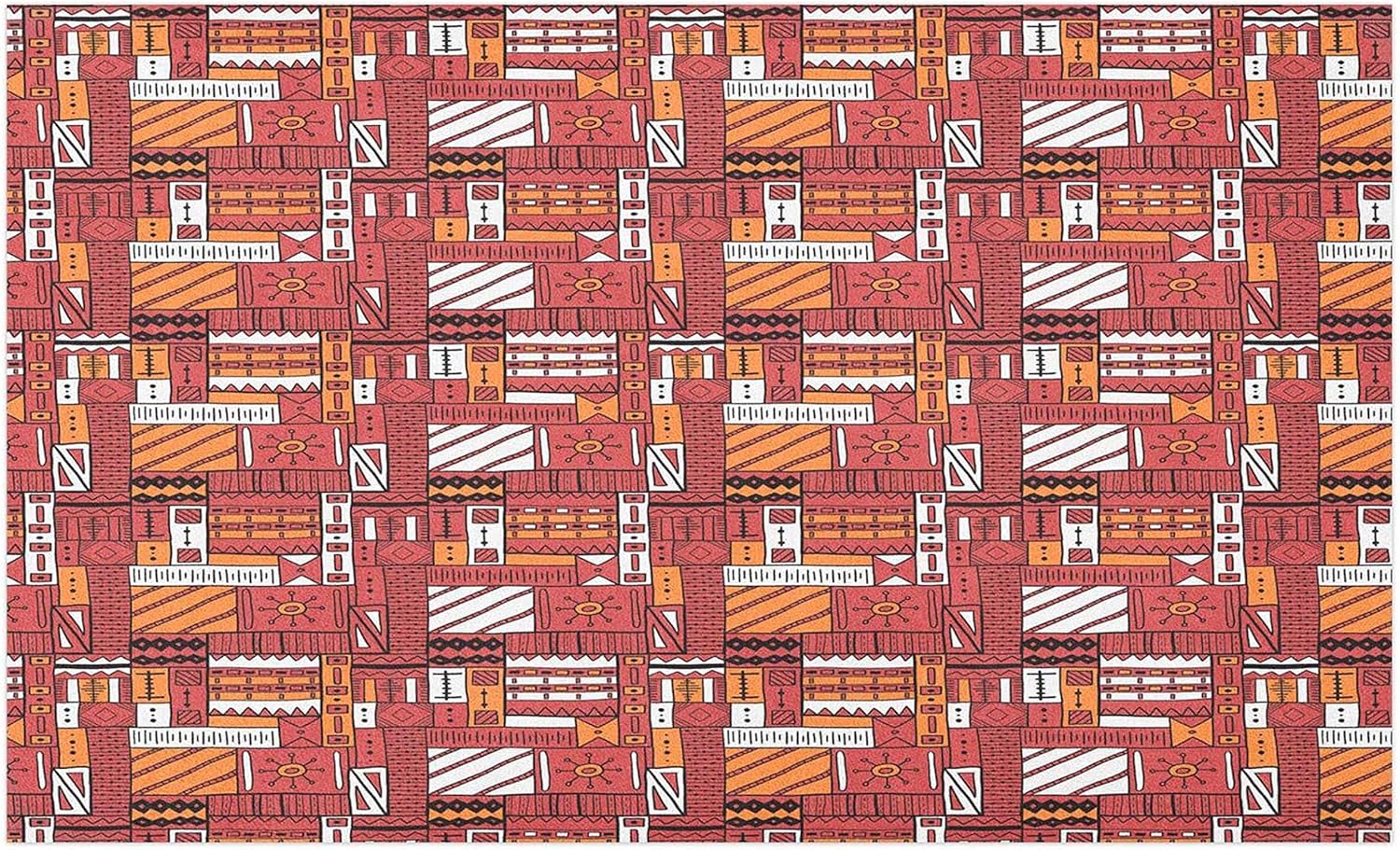 Amazon.de: Stammes-Fußmatte, böhmisches ethnisches Funky-Muster