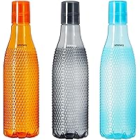 Amazon Brand – Solimo Plastic Fridge Bottle Set