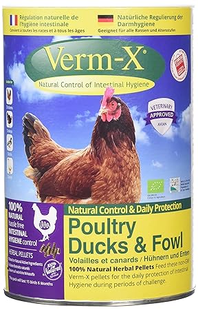 Verm-X Paletten für Alle Geflügel, 1,5 kg
