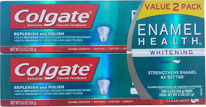 new enamel toothpaste