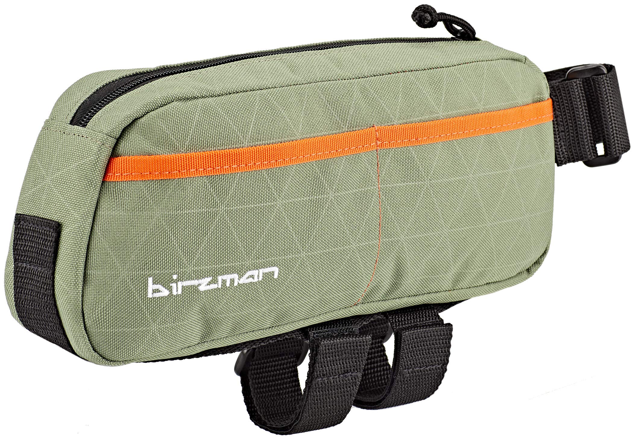 Birzman Packman Top Tube Pack – Compact, Waterproof Bike Storage Bag | Durable, Lightweight Top Tube Bag for Cycling Essentials | Black