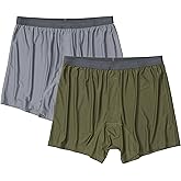 Exofficio Men's Give-N-Go 2.0 Boxer 2 Pack - Breathable Durable Easy Care Travel Underwear