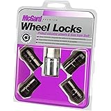 McGard 24216 Black Cone Seat Wheel Locks (M14X1.5 Thread Size) - Set of 4