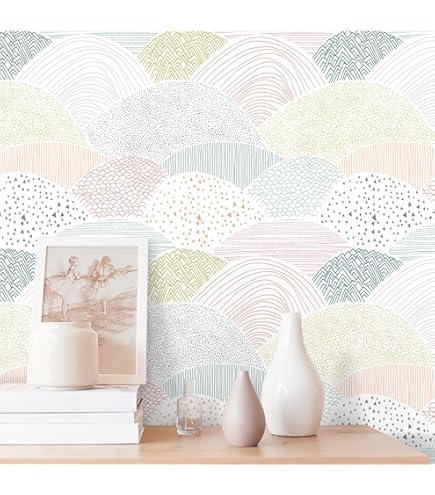 Peel & Stick Wallpaper 3ft X 2ft - Mid Century Birds Whimsical Retro Atomic Era 1950S 1960S Look Custom Removable Wallpaper By Spoonflower