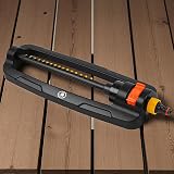 Cost Wise Oscillating Bar Sprinkler with Adjustable Coverage and Hose Connection view 9