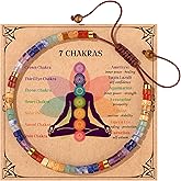 JoycuFF Gifts for Women Inspirational Gifts for Teen Healing Natural Stone Bracelets for Women Friends Sister