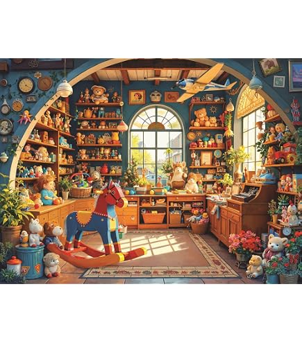 Springbok Toy Shop 1000 Piece Jigsaw Puzzle for Adults - Poster