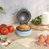 Giles & Posner Mini Pie Maker Deep Fill 550W Non-Stick Plates Blue view 4