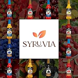 Syruvia Sugar Free Blackberry Syrup With Syrup Pump