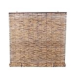 Gardgue Cordless Reed Blinds, 48" W x 72" L Bamboo
