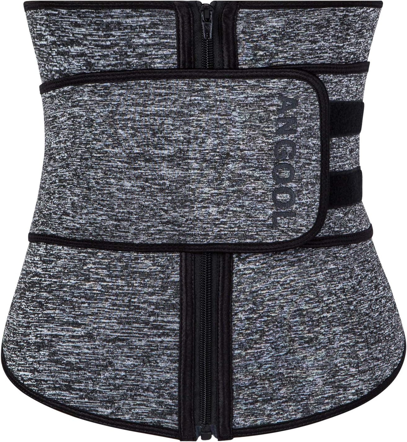 Zipper waist trainer