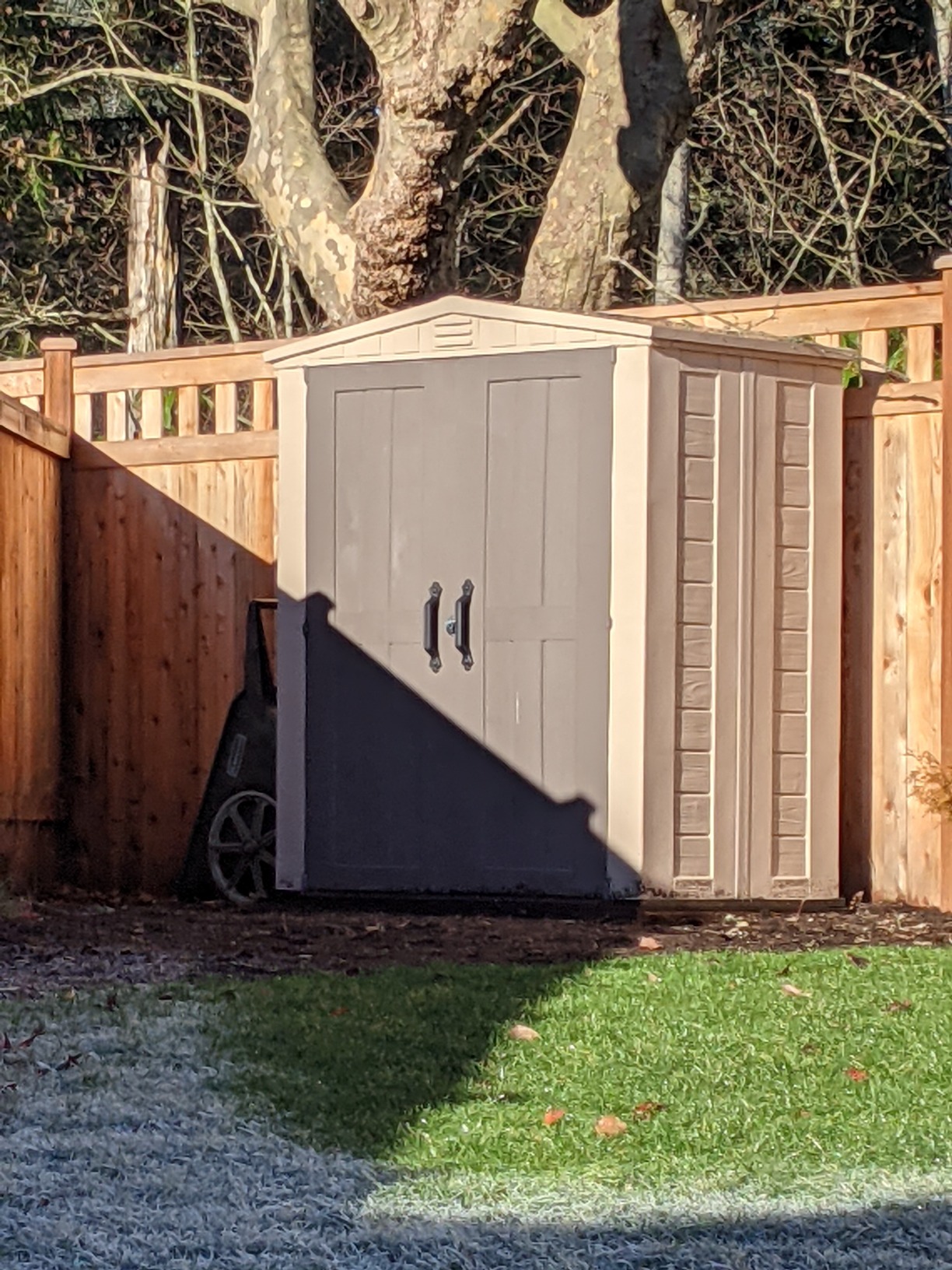 58/mo Finance Keter Factor 6x3 Outdoor Storage Shed KitPerfect to