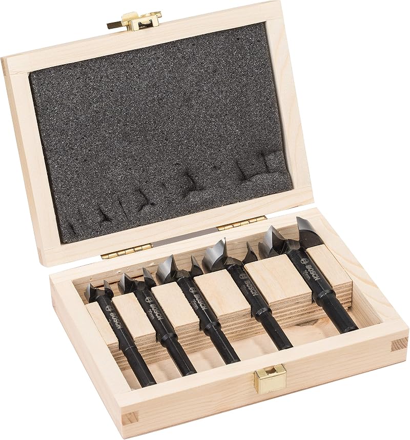 Bosch Professional 5-Piece Forstner Drill Bit Set Wood Ø15/20/25/30/35 mm 90 mm