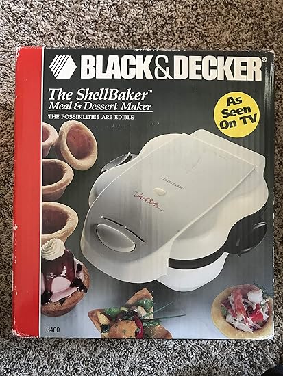 Black Decker The Shell Baker Meal Dessert Maker By Black Decker black-decker-the-shell-baker-meal-dessert-maker-by-black-decker