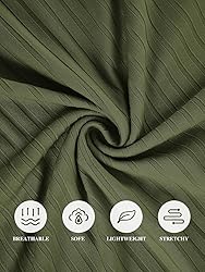 Runcati Men's Workout Tank Tops Sleeveless Ribbed