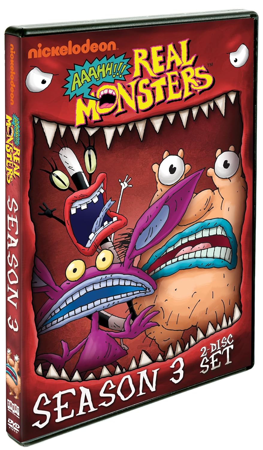 Amazon Com ahh Real Monsters Season 3 Charlie Adler Christine Cavanaugh Gregg Berger Tim Curry James Belushi Gabor Csupo Peter Gaffney Movies Tv
