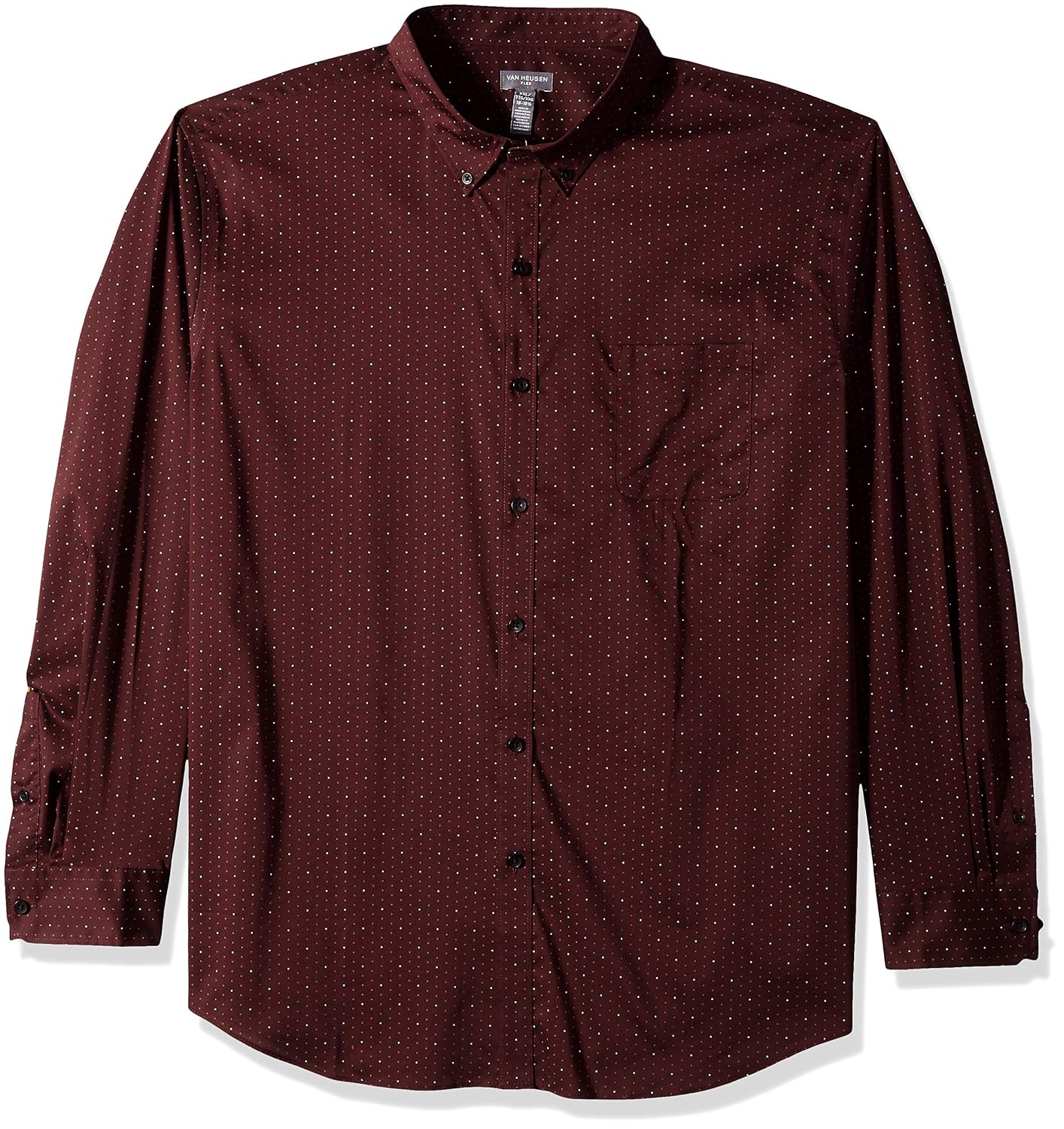 Van Heusen Mens Flex Long Sleeve Button 