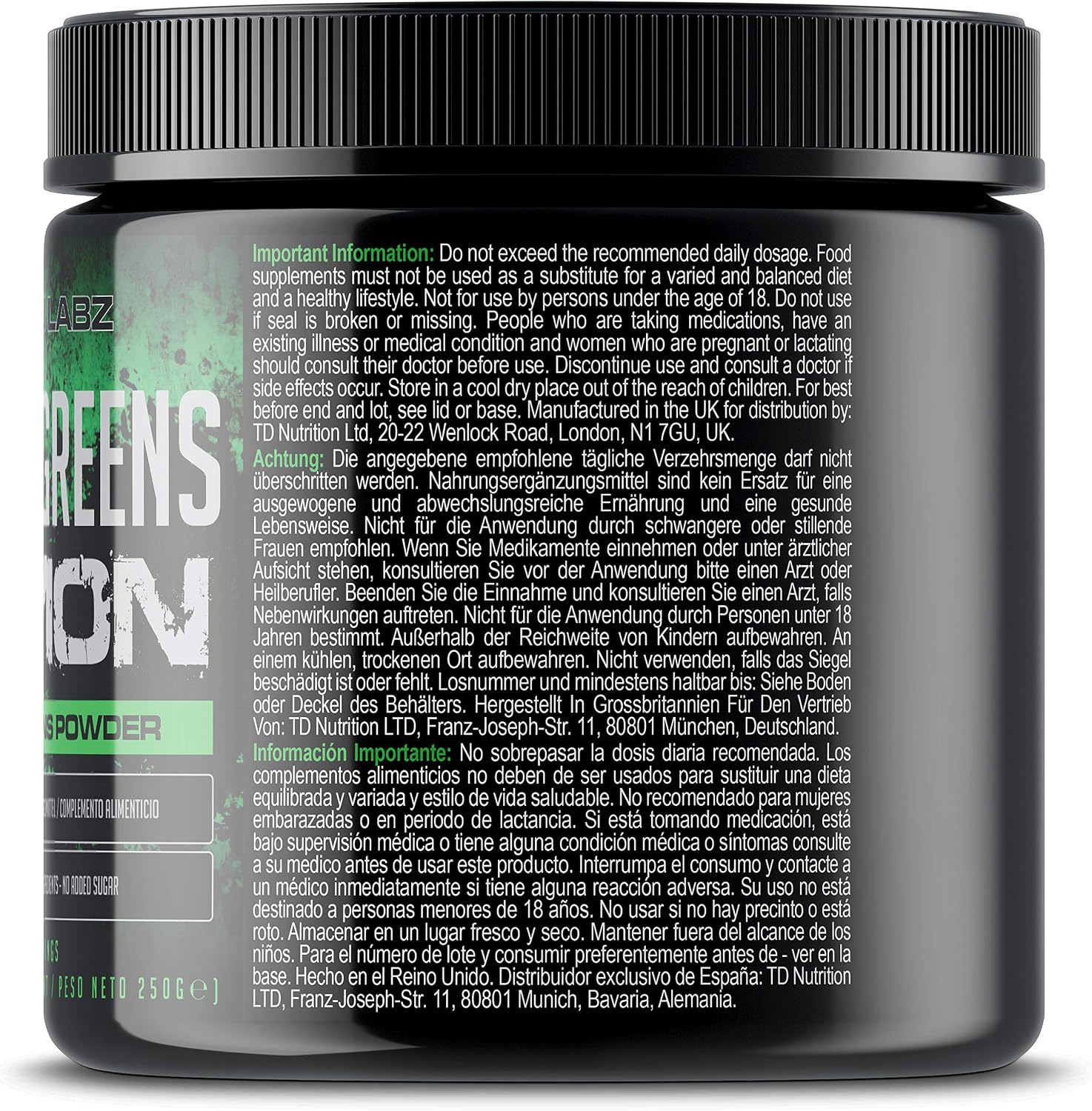 Super Greens Demon, Packed Full of Vegetables and Superfoods, Vegan & Vegetarian Friendly - Image 4