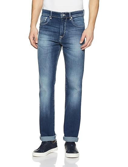 denim shirt black jeans mens