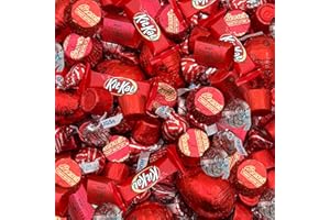 CRAZYOUTLET Valentine's Day Chocolate Candy Assortment HERSHEY'S NUGGETS Truffles, ROLO, REESEScups Miniatures, Bulk Pack 3 Pounds (About 130 Count)