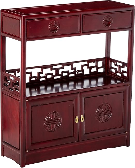 Oriental Furniture Elegant Japanese and Chinese Decor 34Inch Fine