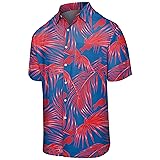 FOCO Buffalo Bills NFL Mens Hawaiian Button Up