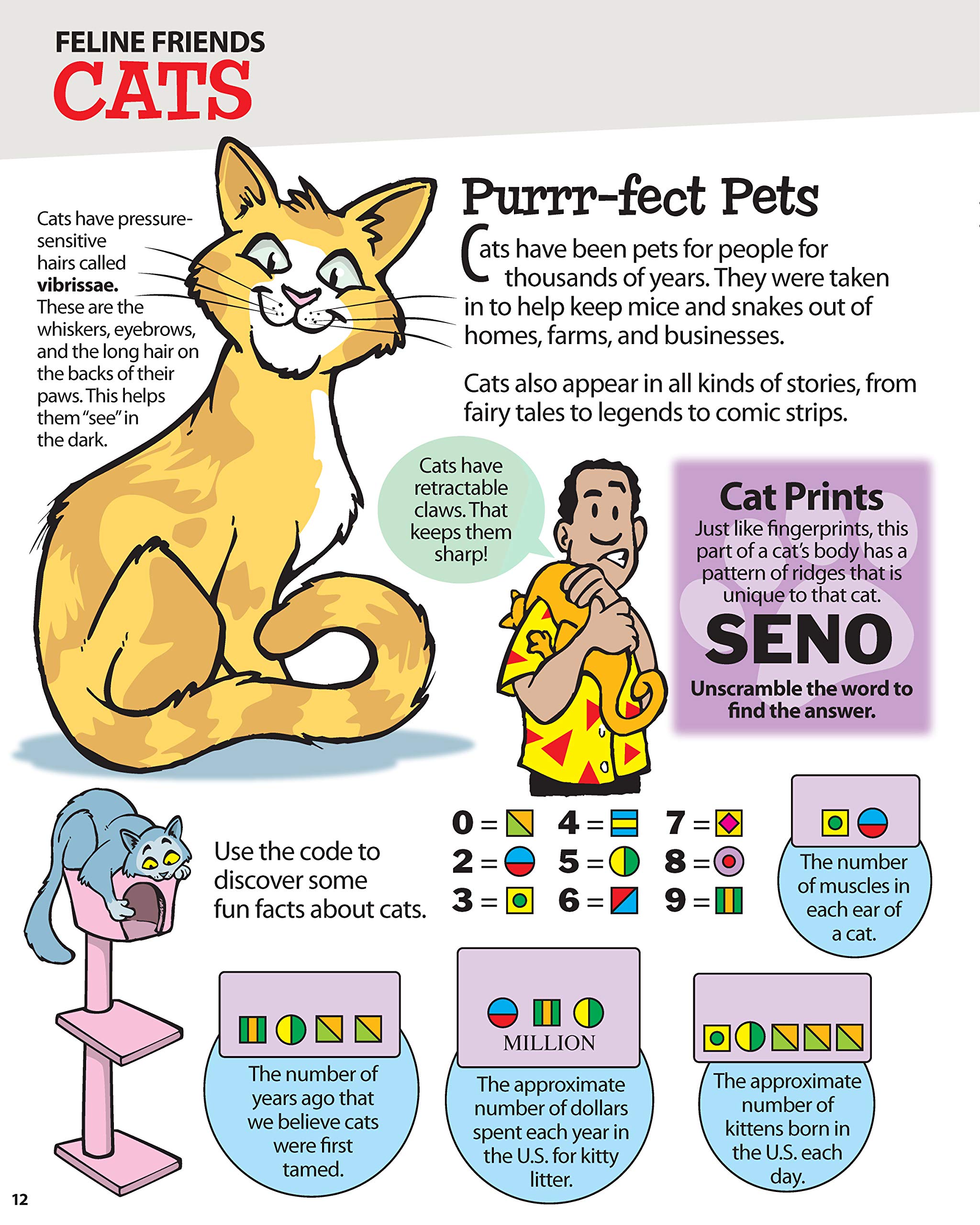 Mind Boggling Animal Puzzles A Treasury Of Fabulous Facts Secret Codes Games Mazes And More Happy Fox Books Fun Activities Word Searches Brain Teasers To Help Kids 5 10 Learn About Animals Vicki