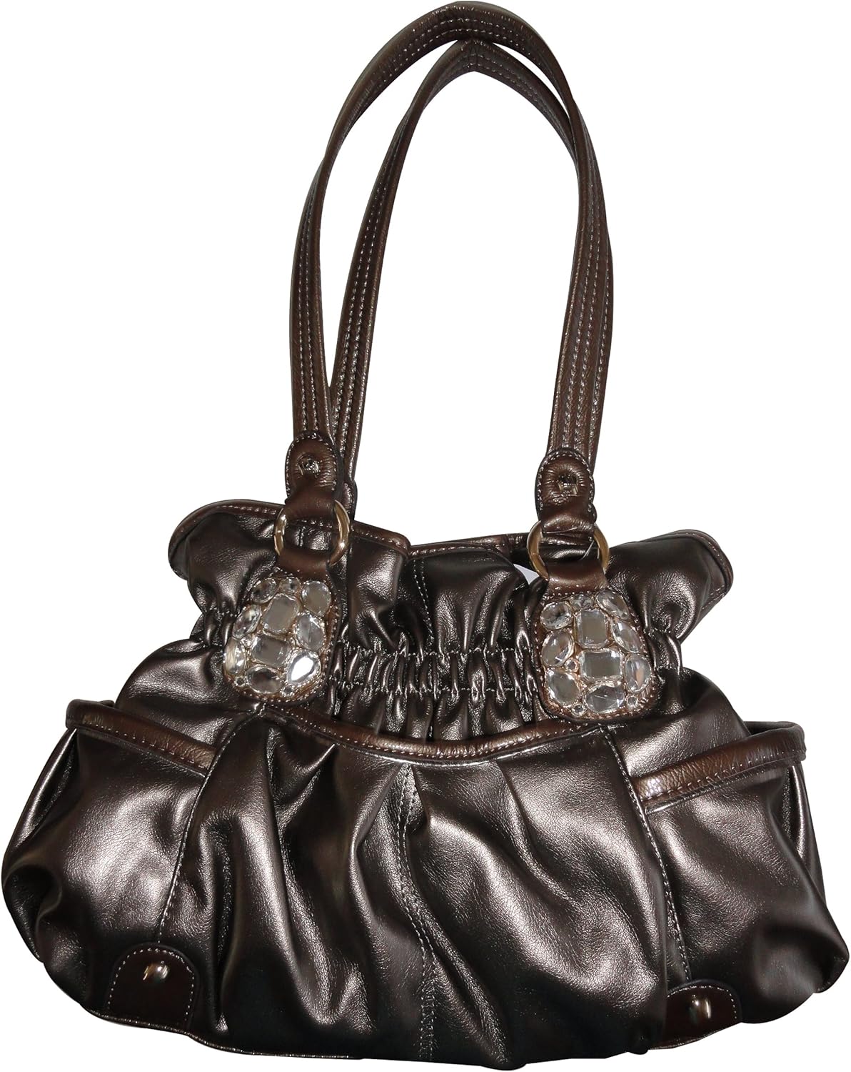 kathy van zeeland gold purse