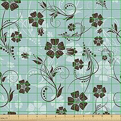 Lunarable Vintage Fabric by The Yard, Nostalgic