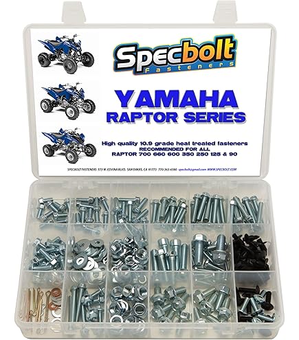 250pc Specbolt Bolt Kit for Yamaha YZF250 YZF400 YZF426 YZF450 OEM