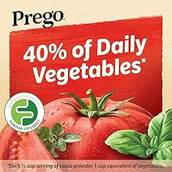 Prego Traditional Sensitive Recipe Low FODMAP Pasta