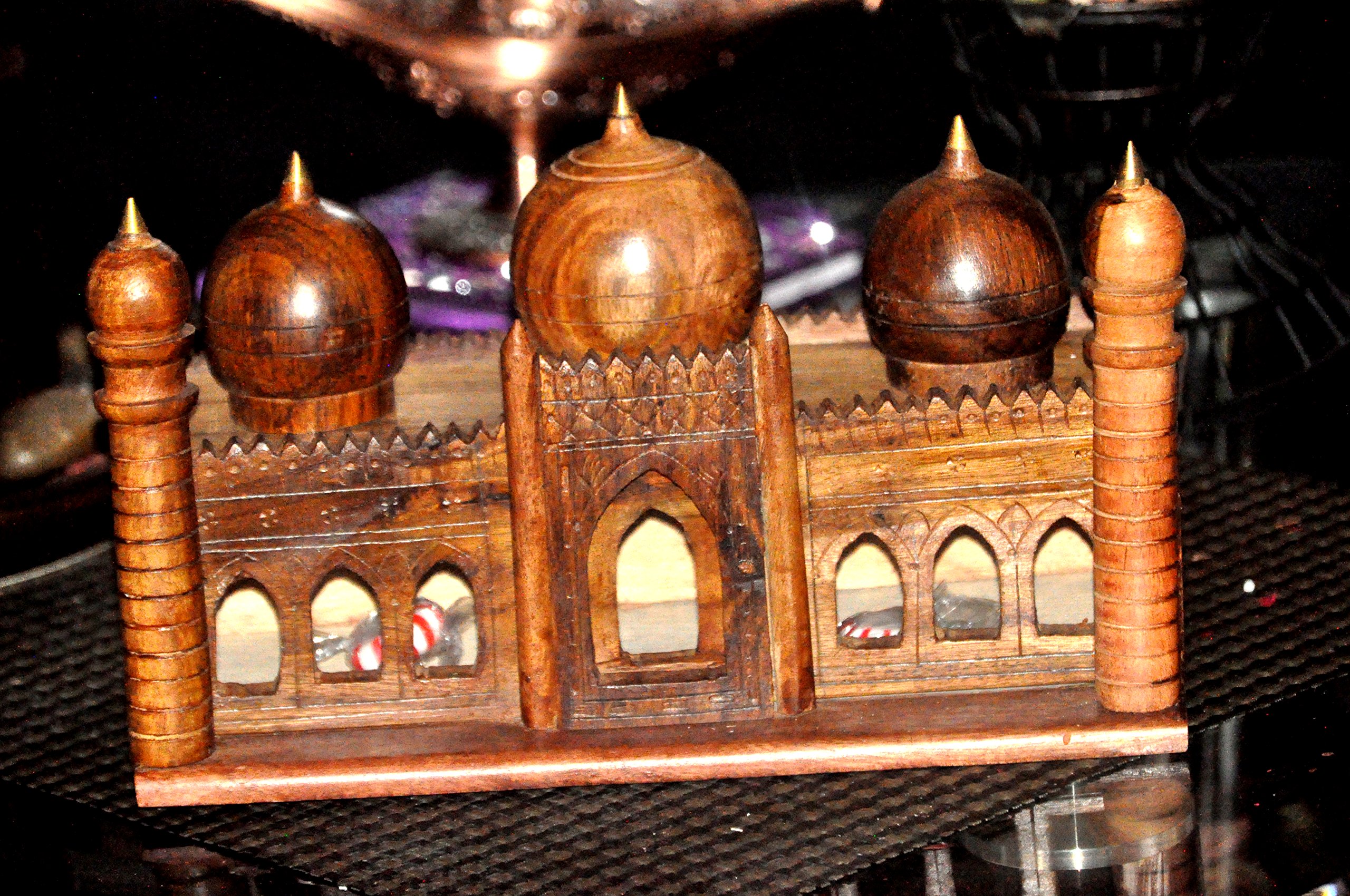 Badshahi Mosque Lahore Pakistan Wooden Decoration (Masjid) Historical