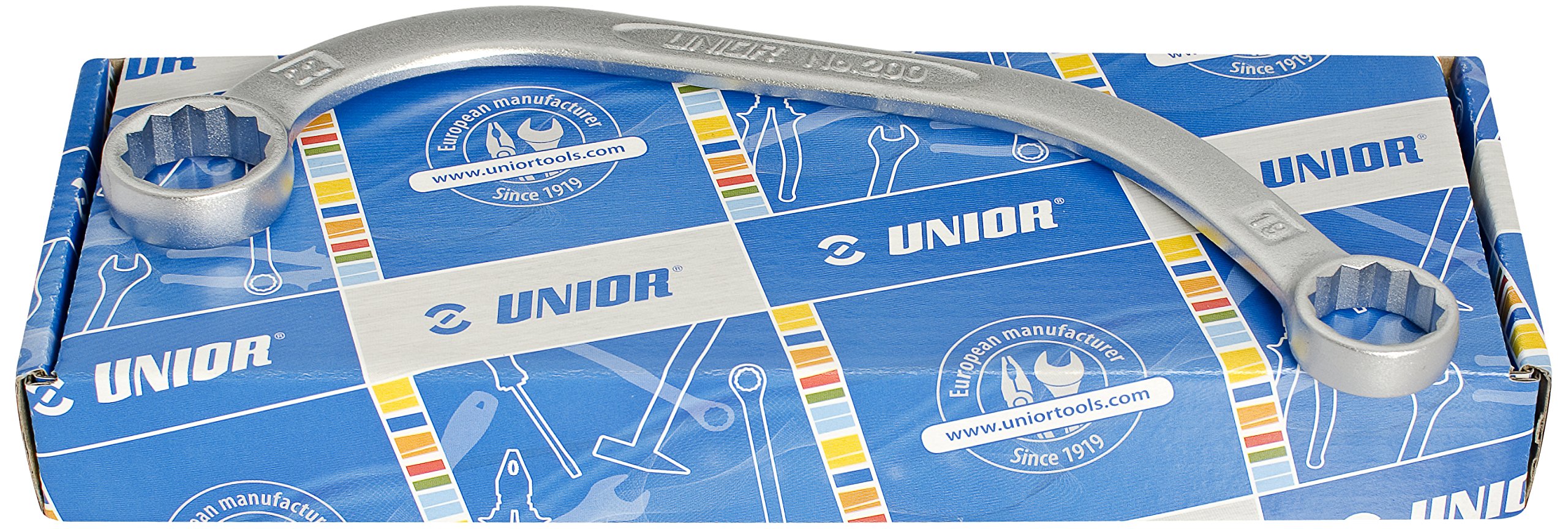 Unior 200/2CB 600677 Starter and Block Key Set in Box 11-22/5 Black