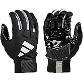 Adidas Scorch Destroy 3 Full Finger Adult Lineman's Glove, White/Black, Multiples Sizes and Colors
