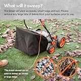 VonHaus 1800W Artificial Grass Brush – 370mm Width, 45L Bag, 10m Cable view 3
